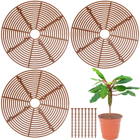 Sawysine coffee pot grid 11.8in cover protects soil and keeps spaces clean.