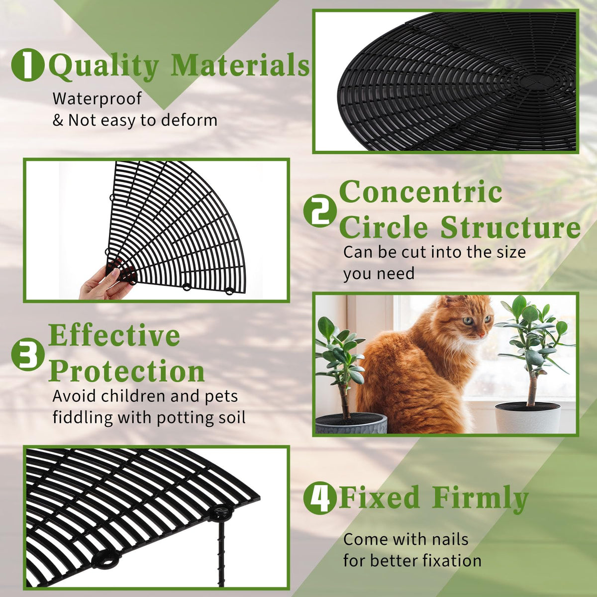 Sawysine grid fits 20.5 inch pots to guard floors
