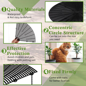 Sawysine grid fits 20.5 inch pots to guard floors