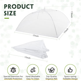 Sawysine reusable umbrella-style plant cover suitable for outdoor gardens and greenhouses.