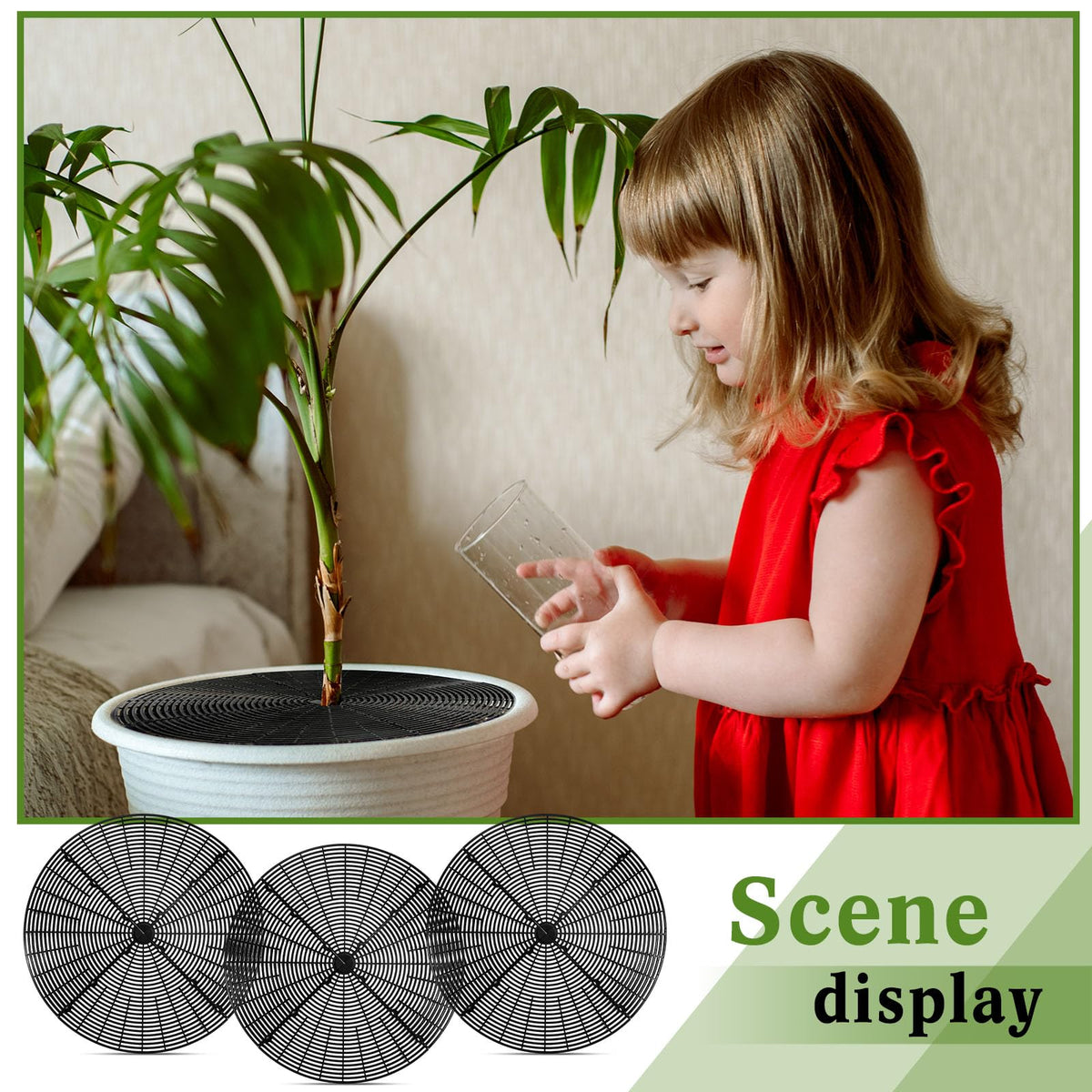 Sawysine soil cover helps keep dirt contained and floors clean