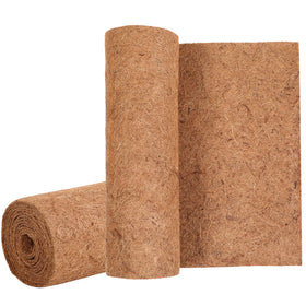 Sawysine two-roll coconut coir liner for planters with flexible sizing.