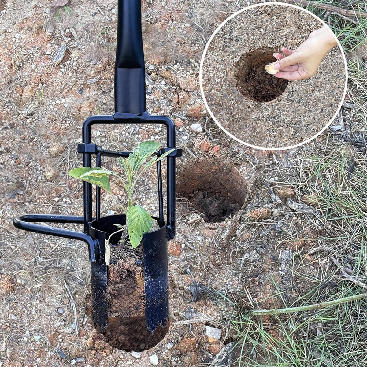 Saxhexx standing-position use promotes comfortable gardening sessions