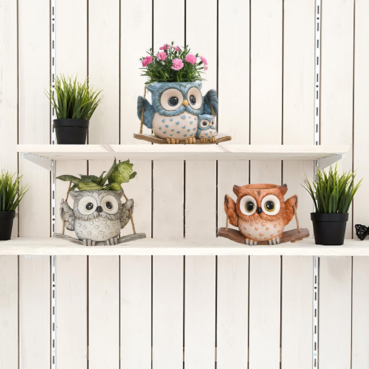 Saysmile gift idea plant pot makes a charming present for plant lovers.