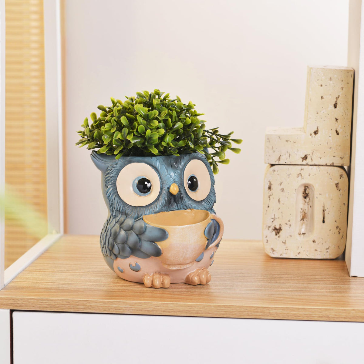 Saysmile owl pot makes a thoughtful gift for plant lovers.
