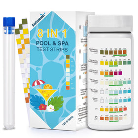 SaySummer salt-water test strips kit with 125 counts for quick pool readings.