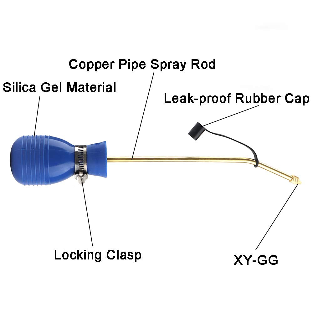 Sbestily long copper tube feature enabling extended reach