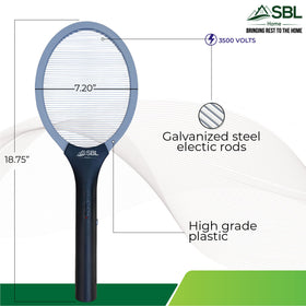 SBL Home compact electric fly swatter racket ready for quick use