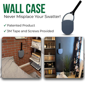 SBL Home dual-pack wall case and racket showcases convenient storage