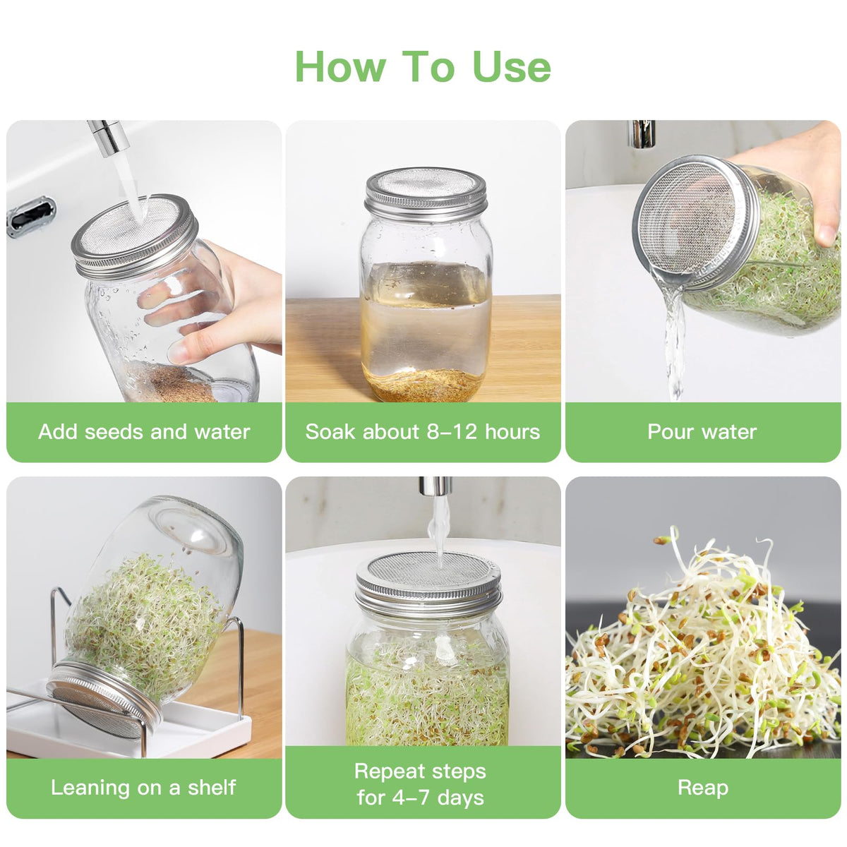 SBMKK blackout sleeves help sprouts grow with less light exposure.