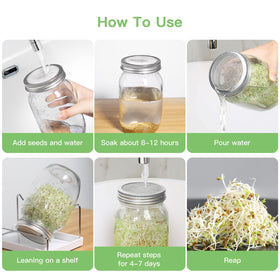 SBMKK blackout sleeves help sprouts grow with less light exposure.