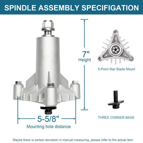 SCBHWJ 42-inch deck rebuild kit blades for clean cuts