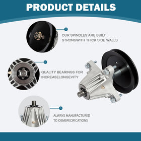 SCBHWJ Bronco 42-deck spindle compatibility enabled for smooth operation
