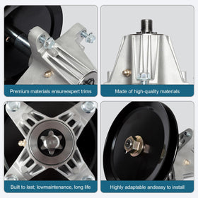 SCBHWJ Pony 42-deck spindle compatibility improves deck alignment