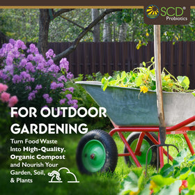 SCD Probiotics All Seasons Bokashi odor control for indoor spaces and waste bins.