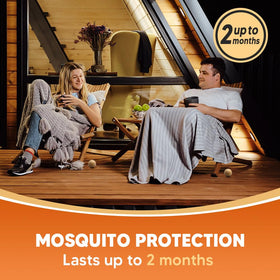 SCFKAOF mosquito repellent ball camping tent setup offers portable relief