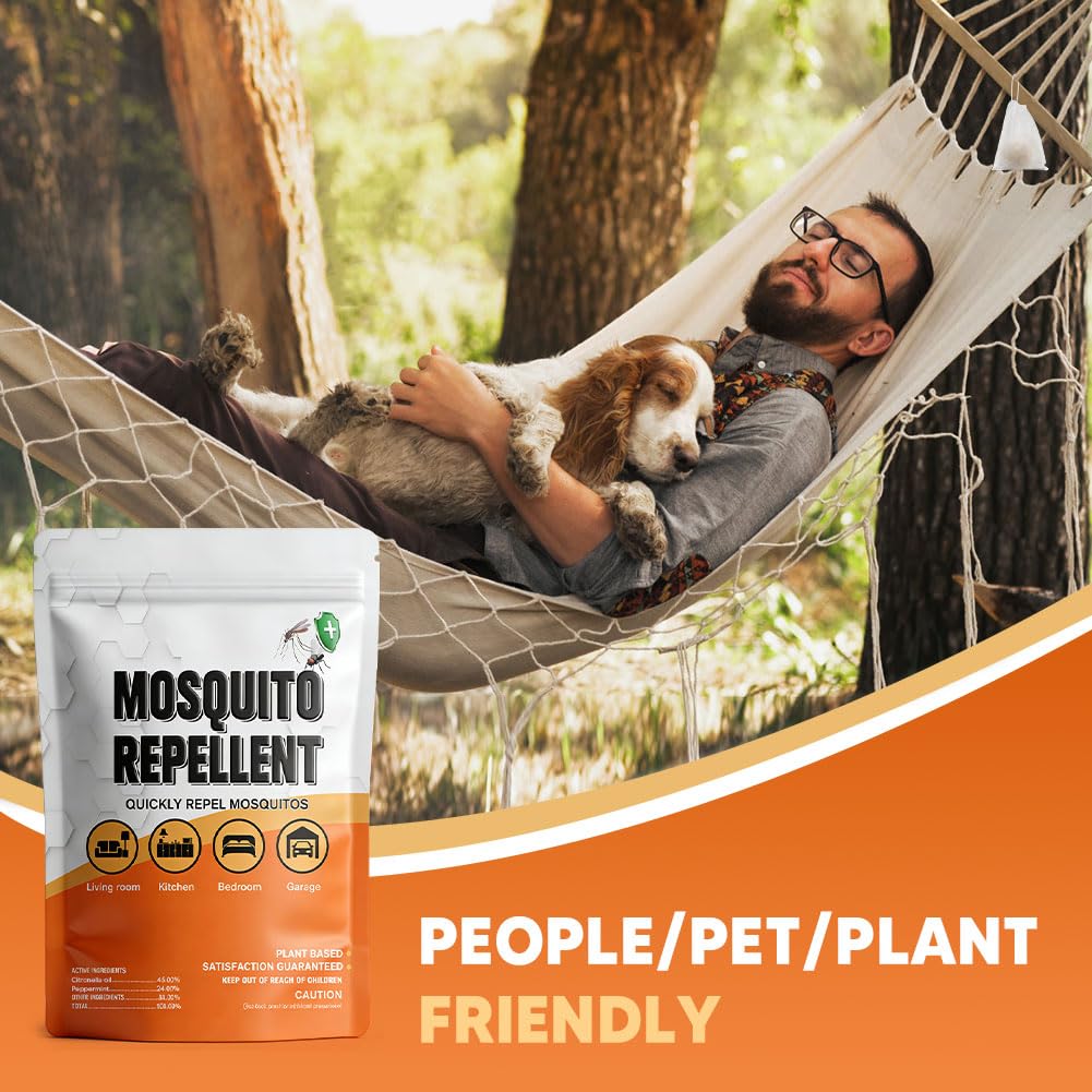 SCFKAOF natural plant-based ingredients gently deter mosquitoes.