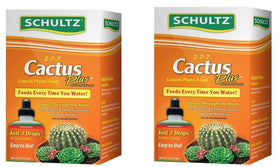 Schultz Cactus Plus 4oz bottle front view for vibrant cactus growth.