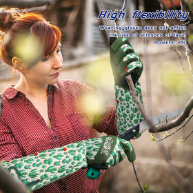 Schwer women's gardening gloves are easy to clean and machine washable