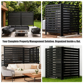 Sciyen 4-panel design delivering expansive privacy for large patios