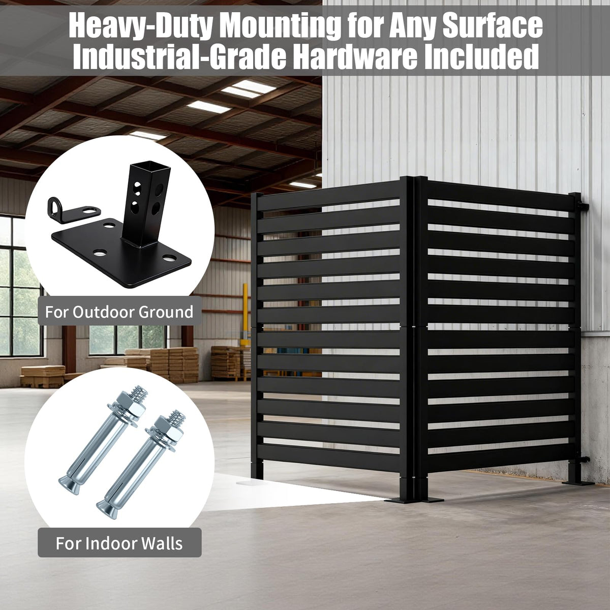 Sciyen outdoor enclosure serving as a secure storage barrier