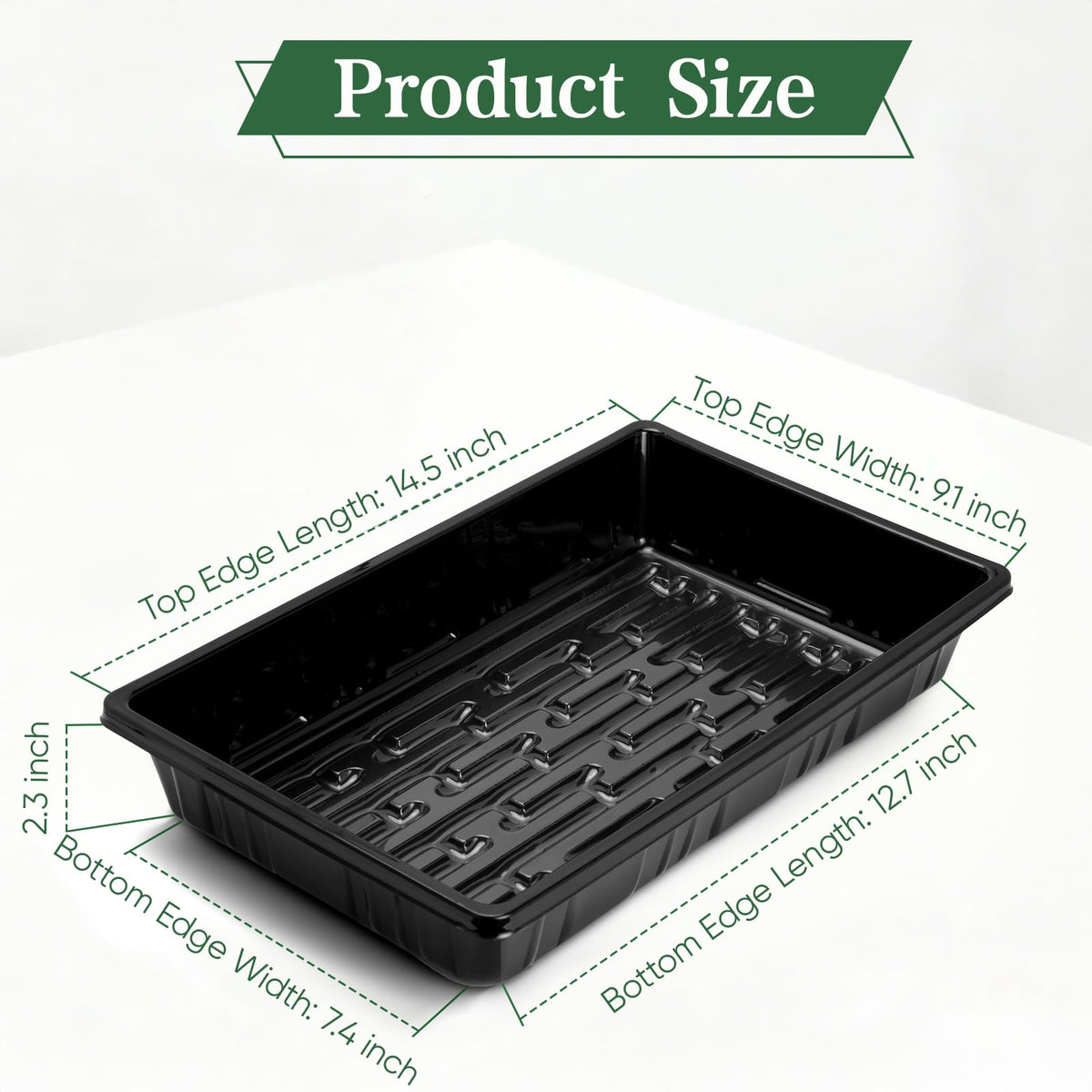 Sckee Upgraded seed germination starter tray in use during seedling setup.