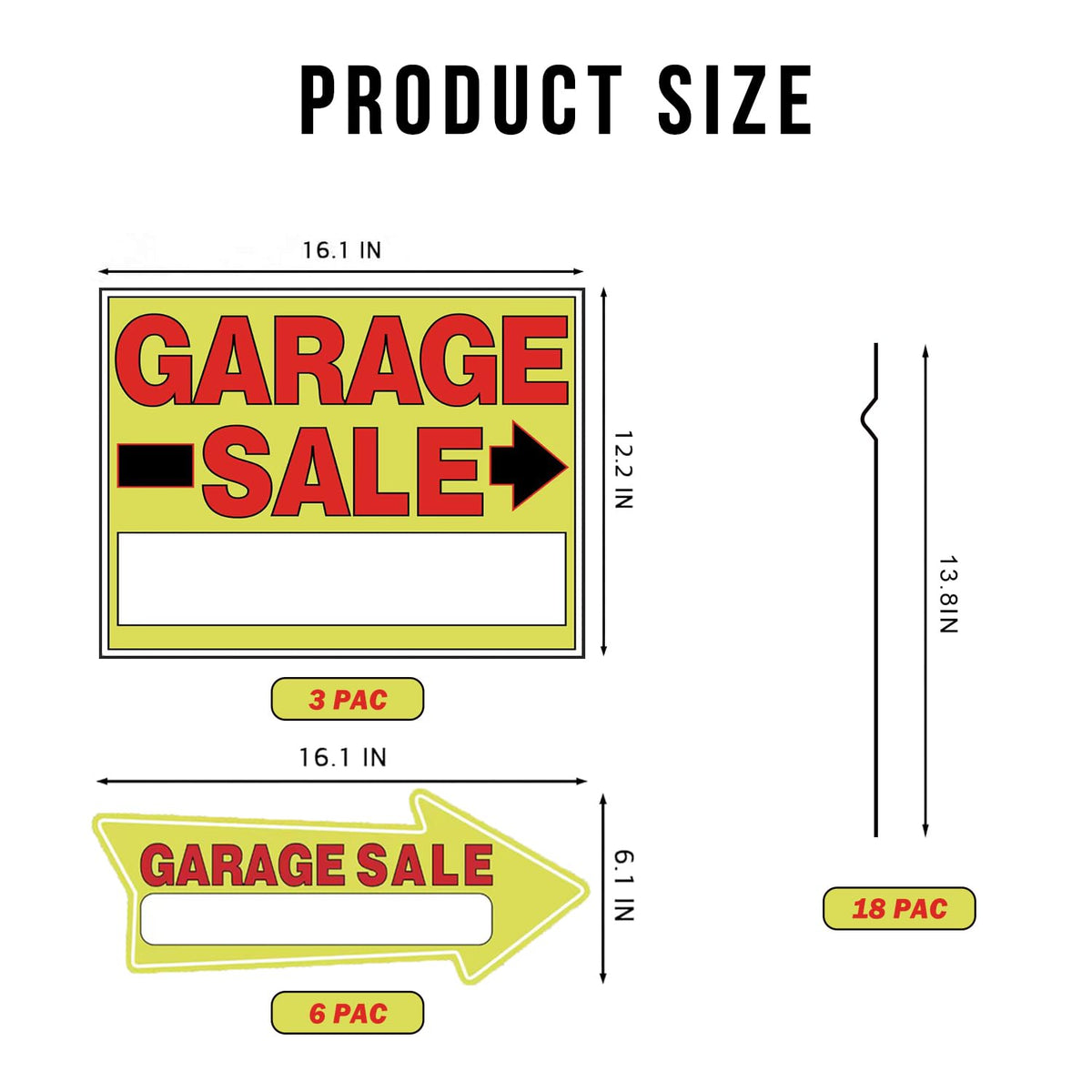 SCNWQ easy setup sign kit allows quick, tool-free installation.
