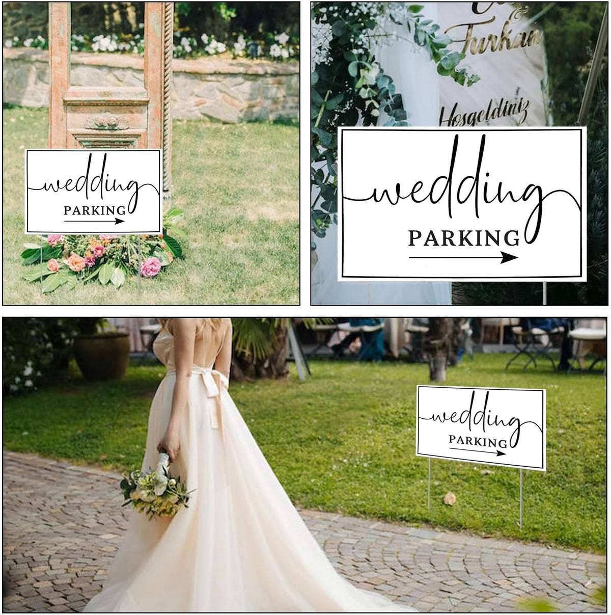 SCNWQ weatherproof material keeps signs legible in all weather.
