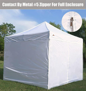 SCOCANOPY door full enclosure option requires four panels for complete coverage.