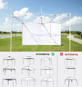 SCOCANOPY door enhances privacy and security during camping and events.