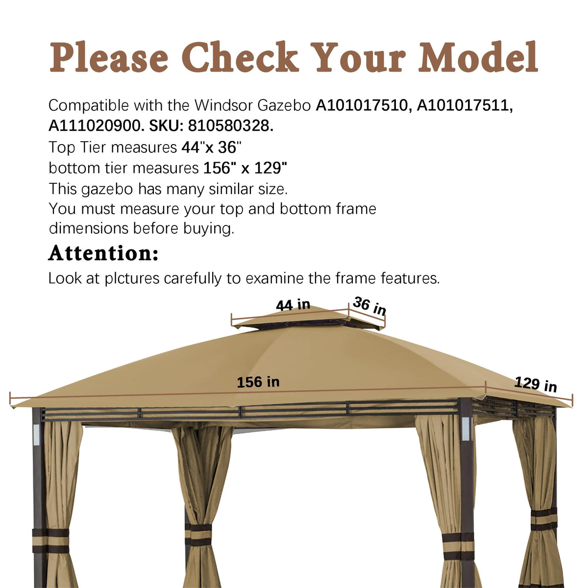 SCOCANOPY beige fabric close-up shows water-repellent, UV-protected performance.