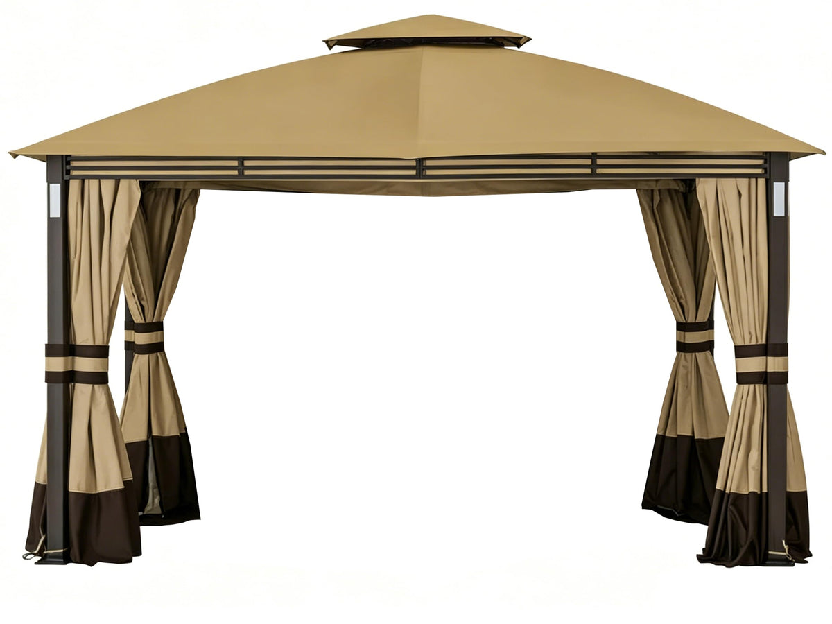SCOCANOPY replacement cover for Crestfield 11x13 gazebo beige top.
