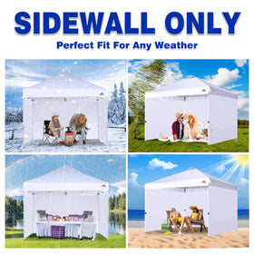 SCOCANOPY wind-seal design provides a snug canopy enclosure.