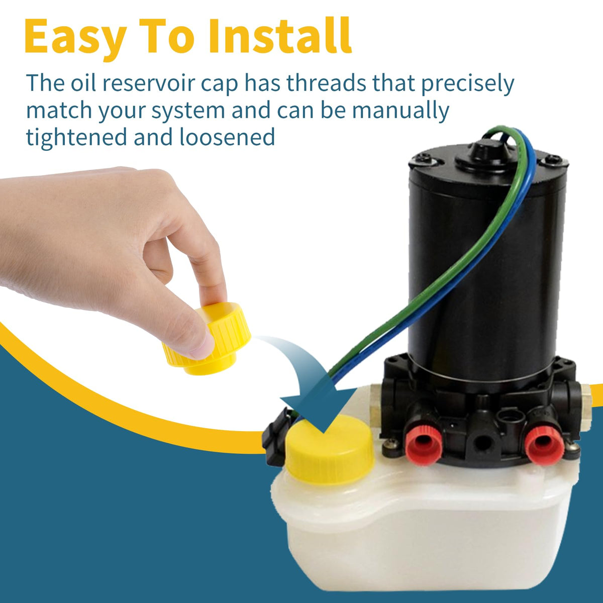 Sconva CM2.0 cap compatible with C-Monster 2.0 pump for stable operation.