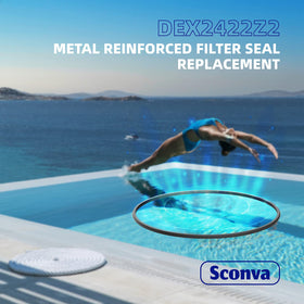 Sconva DEX2422Z2 reusable seal after cleaning for cost-efficient upkeep.