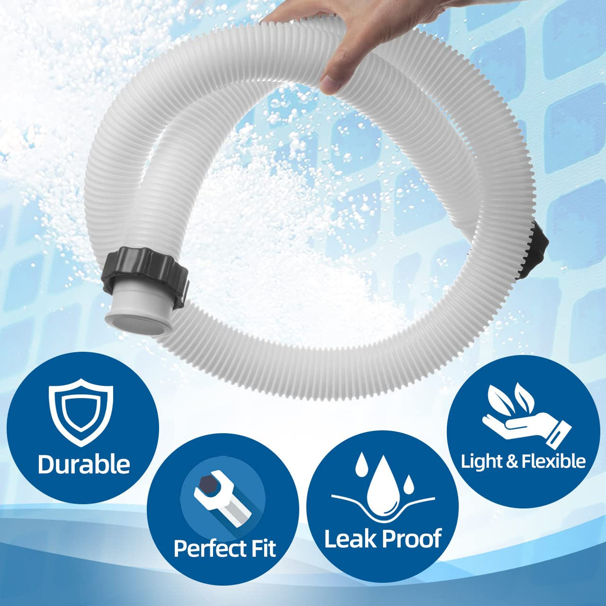 Sconva easy install knob design enables tool free setup.