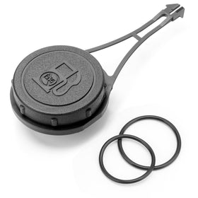 Sconva 799585 gas cap close-up highlighting durable polyamide material.