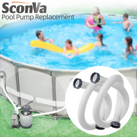 Sconva hose compatible with Intex and Coleman systems for versatile use.