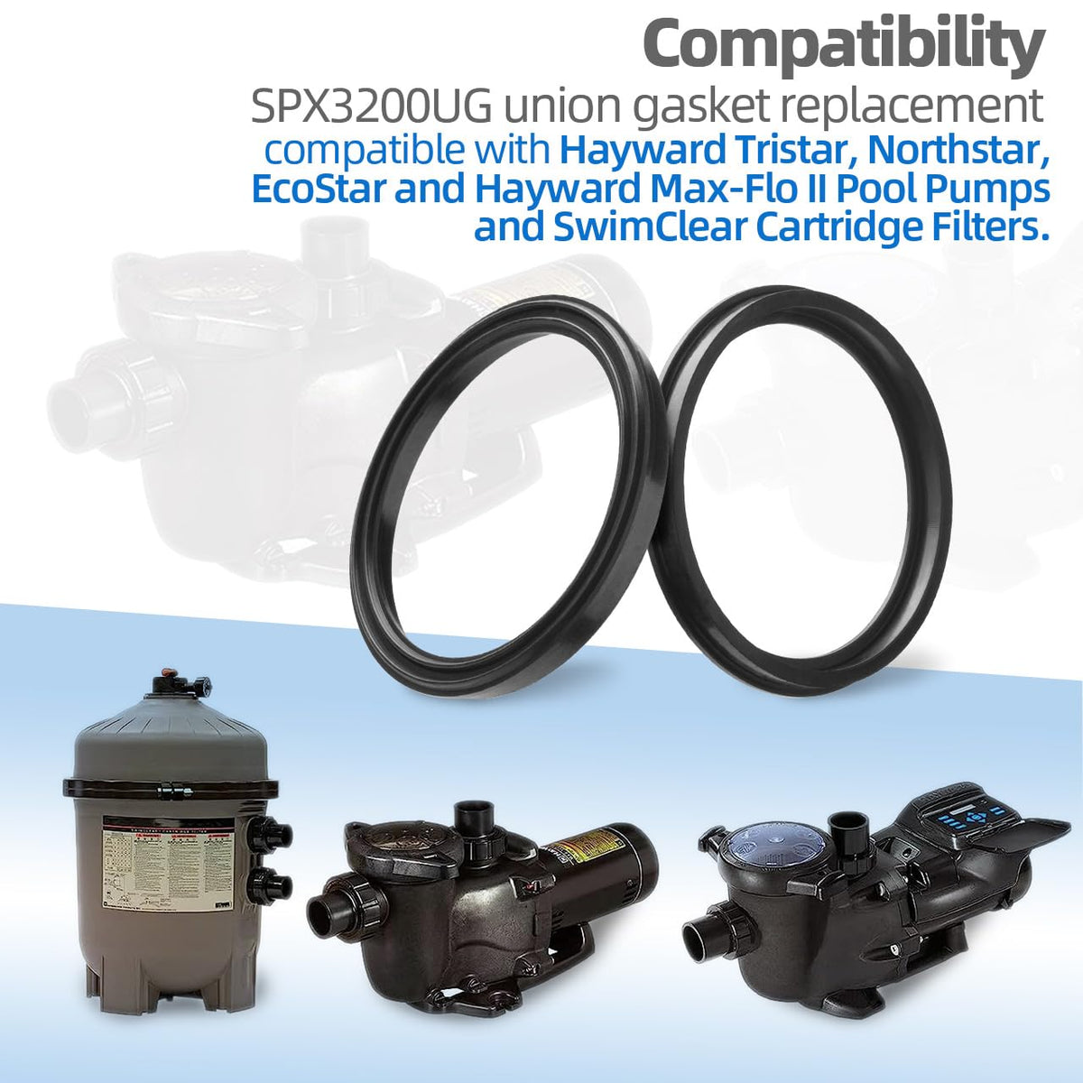 Sconva SPX3200UG installation scene shows gasket swap
