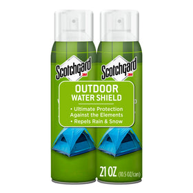Scotchgard Heavy Duty Water Shield outerwear application protects jackets from rain