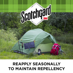 Scotchgard spray in action dries odorless and breathable after application