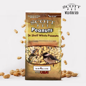 Scott Pet Wild Bird Seed made in USA, packaged in Rockville, Indiana