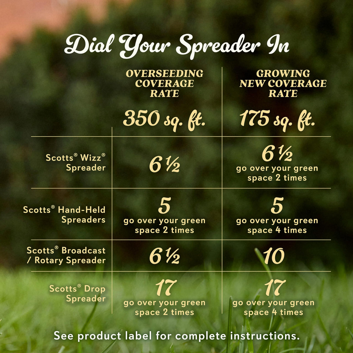 Scotts Buffalograss lawn tends to stay green with natural drought tolerance