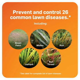 Scotts DiseaseEx label shows broad-spectrum disease control for common turf diseases