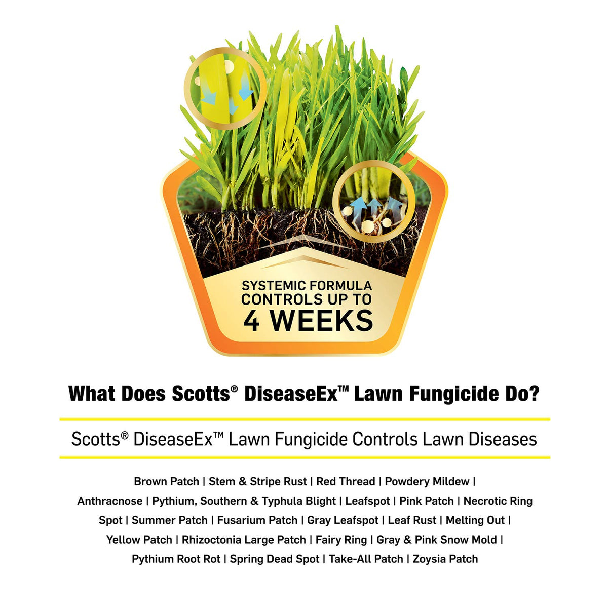 Two-pack bundle from Scotts DiseaseEx for larger lawns