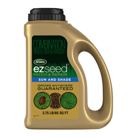 Scotts EZ Seed Patch Repair Sun and Shade repairing a bare spot in the lawn