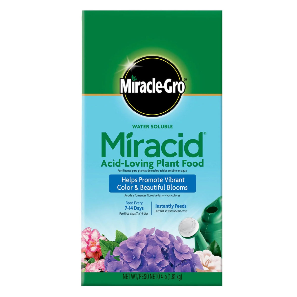 SCOTTS Garden Pro Miracid plant food bag for quick-dissolving feeding in gardens and containers