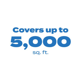 Scotts Halts being spread on dry lawn for spring prevention
