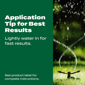 Label highlights 5% iron content in Scotts Green Max