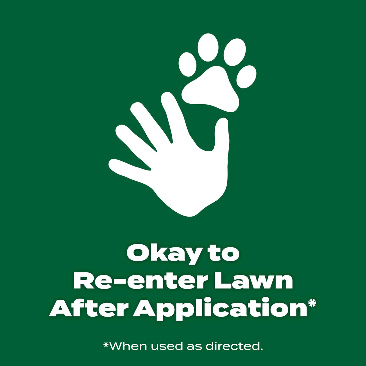 Lawn in spring, summer, or fall treated with Scotts Green Max